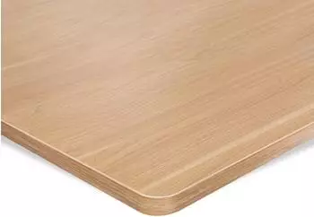 eSmart Germany TPL-126M Schreibtischplatte 120x60cm MDF, Ahorn Dekor (136666371)