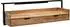 Wohnling Wandschreibtisch Akazie Massivholz 120cm, 2 Schubladen, schwebend (WL7.440)
