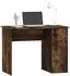 vidaXL Schreibtisch Räuchereiche 100x55x75cm Holzwerkstoff (823029)