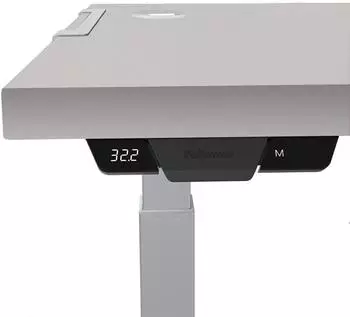 Fellowes Levado Tischplatte 160x80cm, hellgrau (9870401)