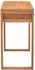 vidaXL Schreibtisch mit 2 Schubladen, Teakholz, 100x40x75cm (325270)