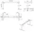 Sotech CAVO Tischgestell elektrisch höhenverstellbar 595–1245mm, 120kg (TG1-120)