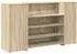 vidaXL Empfangstresen Sonoma-Eiche 180x50x103,5cm Holzwerkstoff