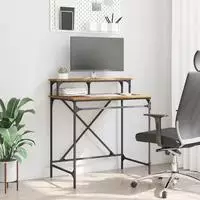 vidaXL Schreibtisch Altholz Holzwerkstoff 80 x 50 x 90 cm