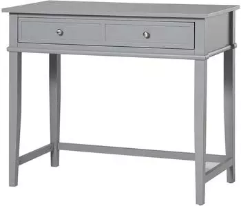 Dorel Home Franklin Schreibtisch mit 1 Schublade, grau