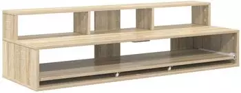 vidaXL Studiotisch Sonoma-Eiche 152x42,5x36cm Holzwerkstoff