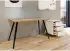 VCM Salia Schreibtisch skandinavischer Retro-Look 160x80cm, honig-eiche
