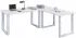 VCM Lona U Eckschreibtisch L-Form 160x160x80cm