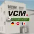 VCM Lona U Eckschreibtisch L-Form, 220x190cm, anthrazit