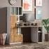 VICCO Tomy Schreibtisch 150x59cm, anthrazit/Goldkraft Eiche (59187)