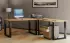VCM Lona U Eckschreibtisch L-Form 130x130cm, Platte 50cm tief (919723)