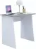 VCM Masola Mini Schreibtisch 80x74x50cm, weiß/Sonoma-Eiche