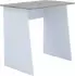 VCM Masola Mini Schreibtisch 80x74x50cm, weiß/Sonoma-Eiche