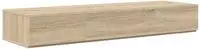 vidaXL Studiotisch Sonoma-Eiche 152 x 40 x 19,5 cm Holzwerkstoff