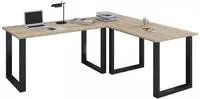 U Schreibtisch Eckschreibtisch L Form 160x160x50