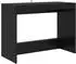vidaXL Bett-Schreibtisch Holzwerkstoff schwarze Eiche 100x45x75cm (893732)