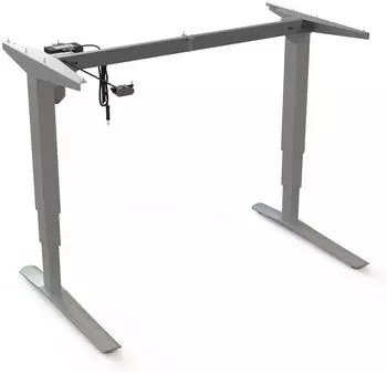 STIER Elektrisch höhenverstellbares Gestell 501-43 silber, 120x80cm (907762)