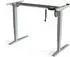 STIER Elektrisch höhenverstellbares Gestell 501-43 silber, 120x80cm (907762)