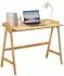 Relaxdays Schreibtisch Holz, 107x81,5x48,5cm