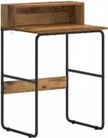 vidaXL Schreibtisch mit Stauraum Altholz 60 x 50 x 91 cm