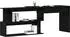 vidaXL Schreibtisch Schwarz Eichen-Optik 200x50x76cm (862465)
