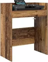vidaXL DJ Tisch Altholz 82 x 45 x 102 cm Holzwerkstoff