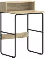 vidaXL Schreibtisch mit Stauraum Sonoma-Eiche 60 x 50 x 91 cm