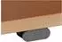 STIER Steh-Tisch 501-9 elektrisch höhenverstellbar 80x60cm, Buche weiß melaminiert 72-120cm (907779)