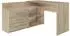 RAUMHIRSCH DANY Eckschreibtisch 120cm, 3 Schubladen, Sonoma Eiche (800001523134)