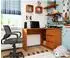 RAUMHIRSCH Schreibtisch mit 3 Schubladen & Regalablage, Erle, 52x77x124cm (800001457191)
