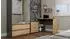RAUMHIRSCH DANY Eckschreibtisch L-Form, 3 Schubladen, Anthrazit-Eiche Artisan (120x76x50cm)