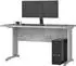 RAUMHIRSCH Schreibtisch 135x76x60cm Metallbeine, Beton/Grau (800001522987)