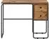 vidaXL Schreibtisch mit Stauraum, Eichenholz, 100x50x75cm (8008006)