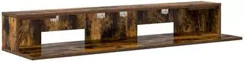 vidaXL Studiotisch R&auml;uchereiche 130x36x19,5cm, Holzwerkstoff