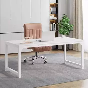 LuxusKollektion Schreibtisch 160x80cm, wei&szlig;