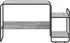 vidaXL Schreibtisch mit Stauraum Sonoma-Grau 131,5x50x75,5cm (8008053)
