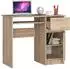 RAUMHIRSCH Schreibtisch mit Tastaturauszug, Sonoma Eiche, 90cm (800001457887)