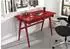 Möbel Kraft Edda Schreibtisch Buchenholz, rot, 120x75,5x65cm