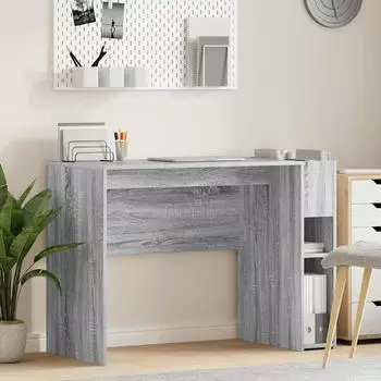 vidaXL Schreibtisch Sonoma Grau Holzwerkstoff 109x50x78cm (891205)