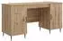 vidaXL Schreibtisch Artisan-Eiche 142,5x50x75cm
