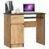 RAUMHIRSCH Schreibtisch mit Tastaturauszug, Eiche Craft, 90cm (800001523113)