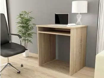 RAUMHIRSCH STAR Schreibtisch mit Tastaturablage, Sonoma Eiche, 68cm (800001457657)