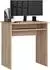 RAUMHIRSCH STAR Schreibtisch mit Tastaturablage, Sonoma Eiche, 68cm (800001457657)