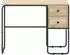 vidaXL Schreibtisch mit Stauraum Sonoma-Eiche 100x50x75cm (8008003)