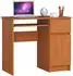 RAUMHIRSCH Schreibtisch mit Tastaturauszug, Erle, 90cm (800001457880)