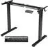 Arebos Schreibtischgestell elektrisch höhenverstellbar, Einzelmotor, 70kg, 70,5-116,5cm, schwarz