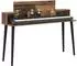 vidaXL Studiotisch Altholz 110x36x19,5 cm