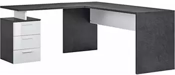 Amazing Home Design New Selina Report Eckschreibtisch 180x160cm, 3 Schubladen (233618)