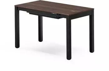 Jan Nowak Elektrisch h&ouml;henverstellbarer Schreibtisch 120x63cm, Qi/USB-C, 2 Motoren, 100kg