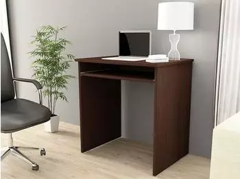RAUMHIRSCH Schreibtisch mit Tastaturauszug, dunkelbraun, 68cm (800001523148)